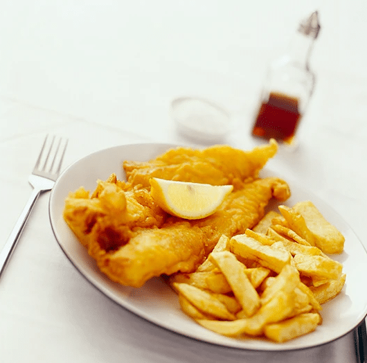 Traditional Fish and Chips - Feast and Merriment